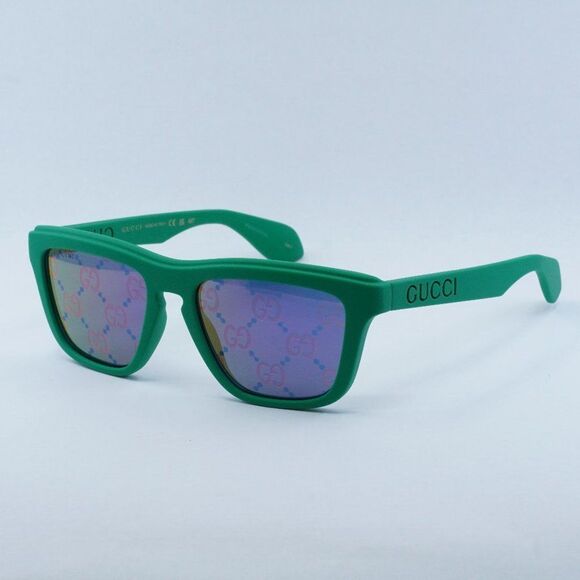 NEW GUCCI GG1571S 004 GREEN BLUE SUNGLASSES